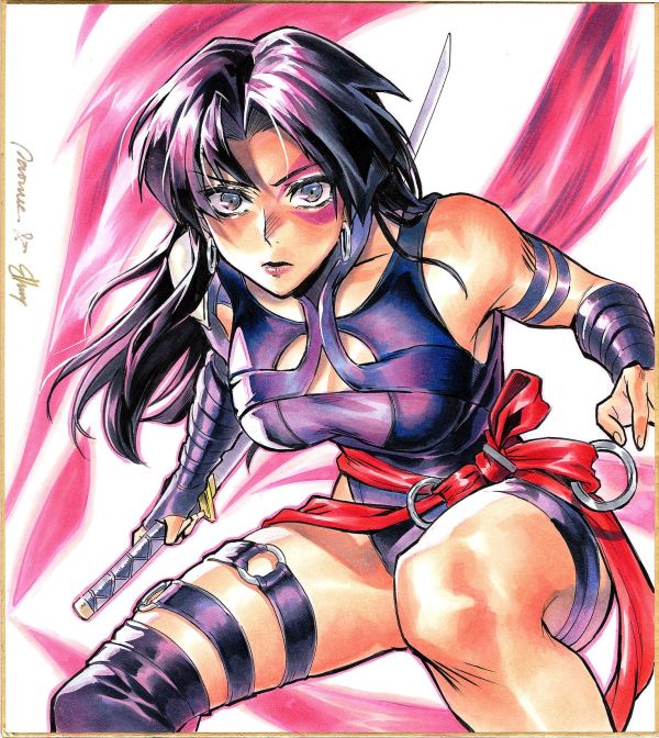 Image for Psylocke Marvel Rivals Shikishi