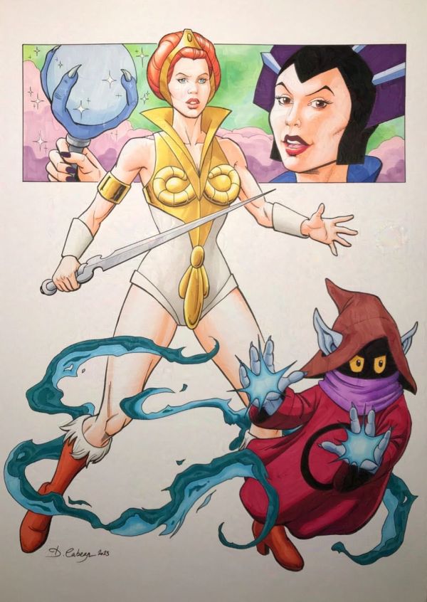 Image for Motu Teela, Orko and Evil Lynn by David Cabeza