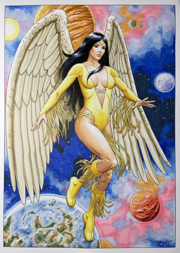 Image for Dawnstar from the Legion of Super-Heroes by David Cabeza