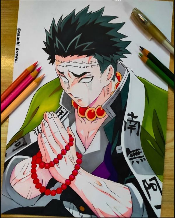 Image for gyomei himejima 🔥[original art]