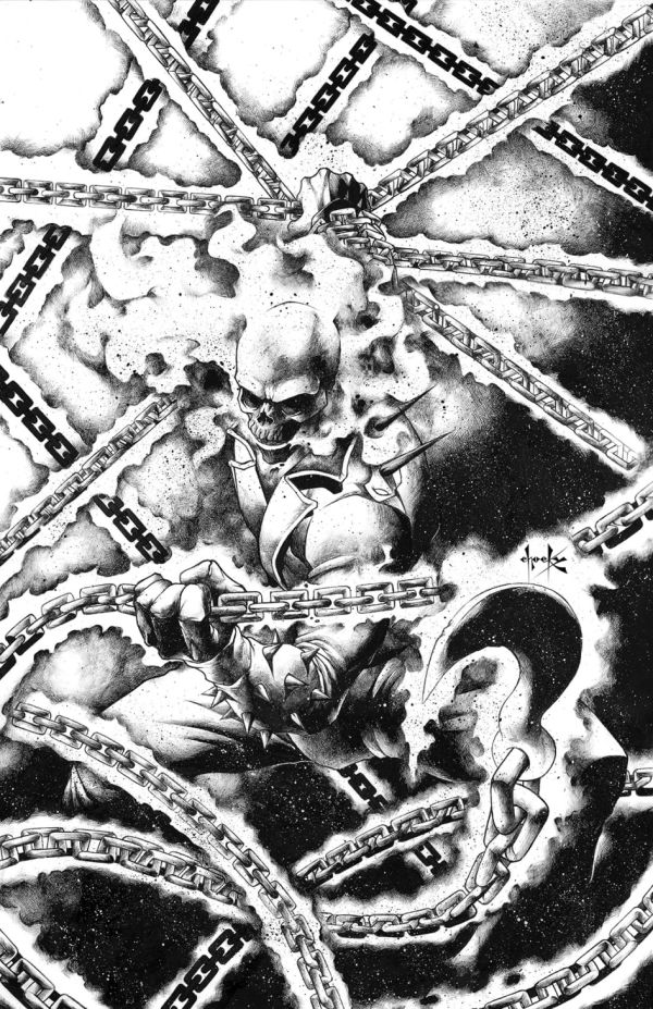 Image for Ghost Rider - Chains (Original Trad Art)