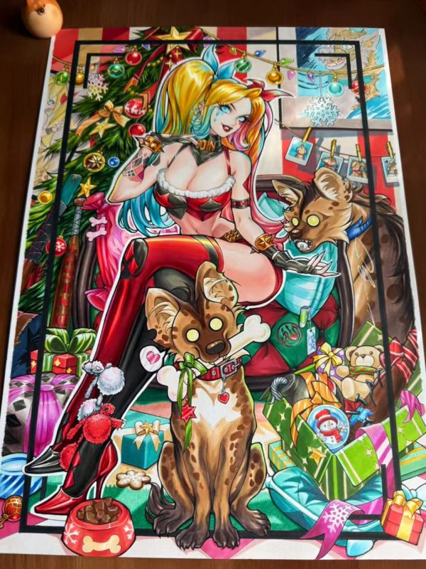 Image for Christmas Haley and hyenas 