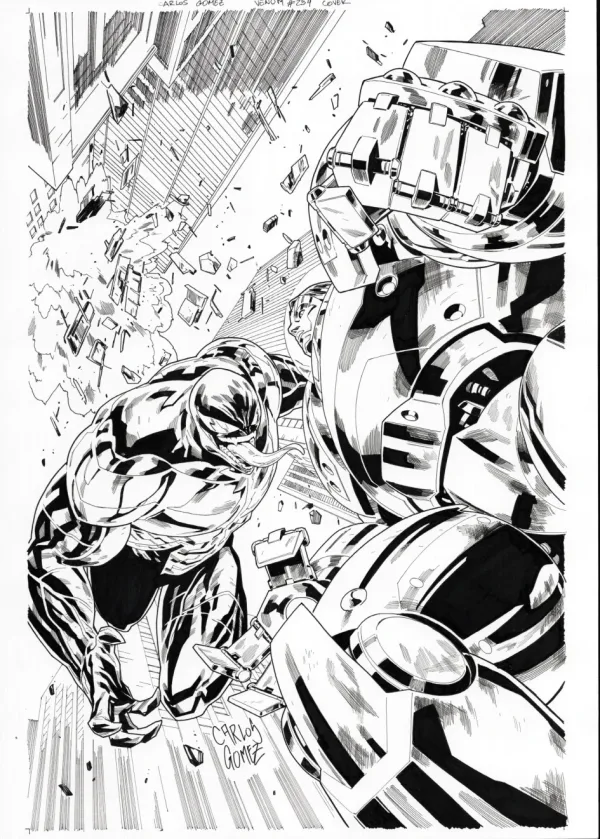 Image for VENOM ISSUE 254 (2025) COVER ART - Carlos Gómez