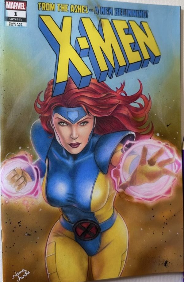 Image for Jean Grey X-Men Sketch Cover by Nena arte