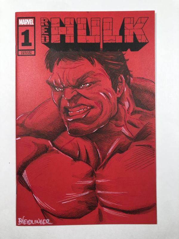 Image for Red Hulk Sketch Cover
