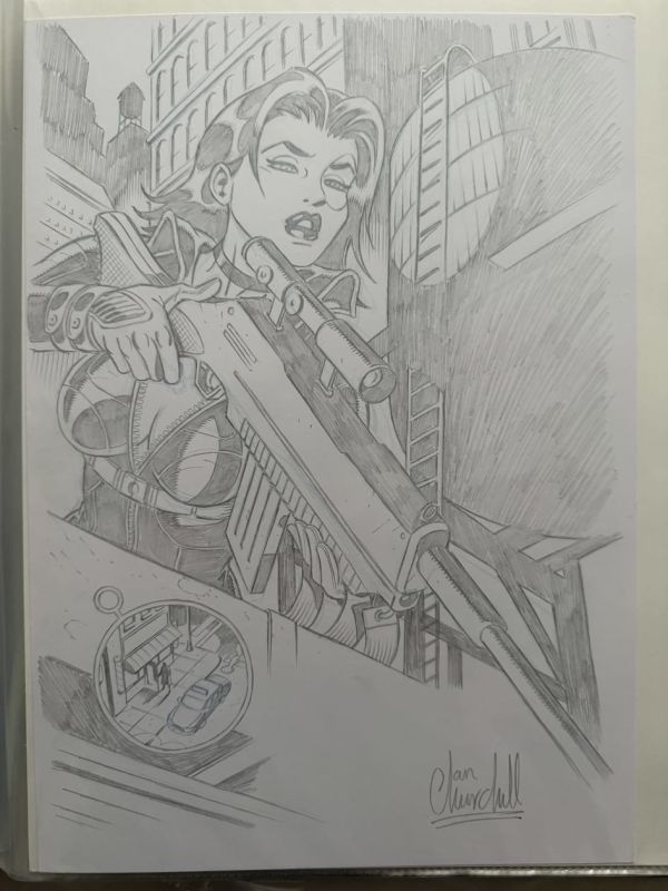 Image for X-Force Domino Page Recreation by Ian Churchill