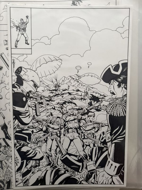 Image for Rod Wigham GI JOE / Action Force Cover Commission 