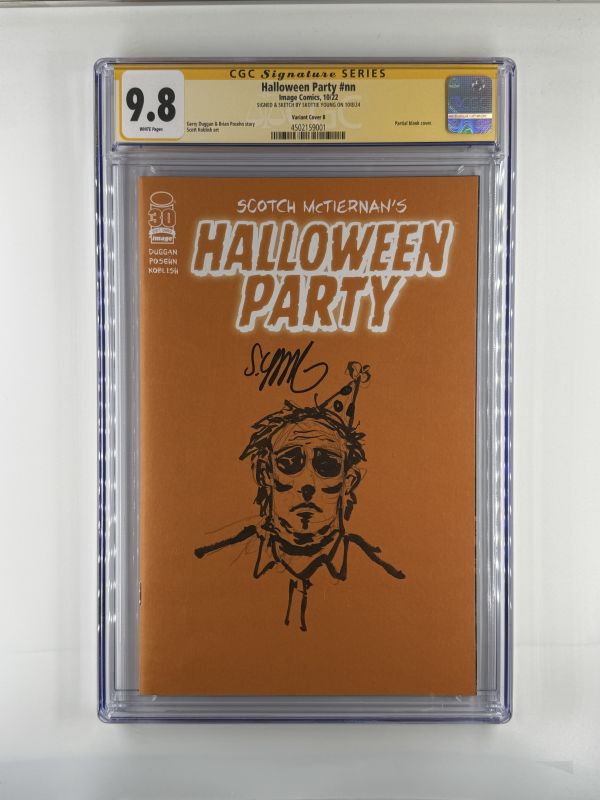 Image for Halloween Party Sketch by Skottie Young CGC 9.8