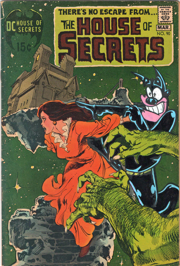 Image for House of Secrets #90 Original Remarque on Cover by Alfonso Espinos