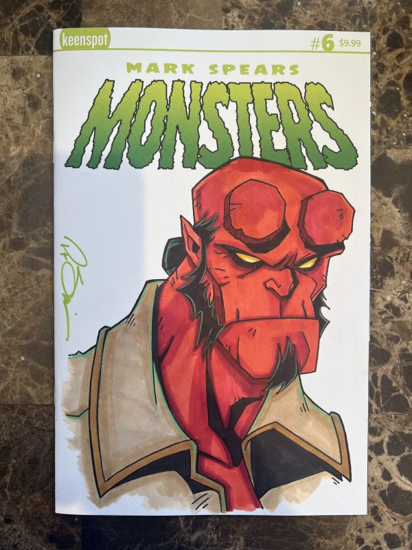 Image for Original Hellboy Sketch Cover