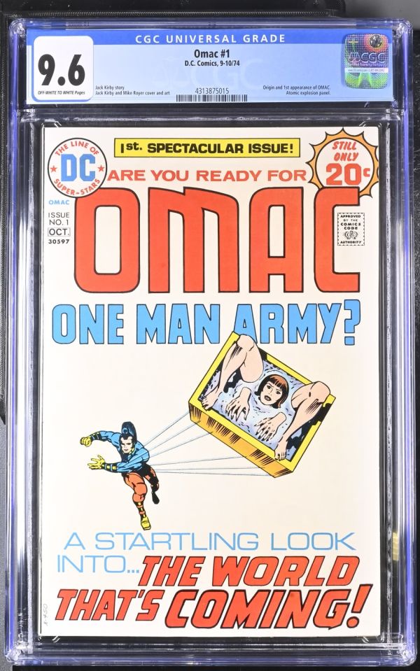 Image for Omac #1 CGC 9.6