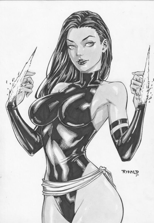 Image for Psylocke Ink Illustration