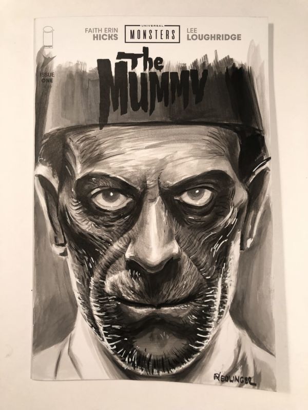 Image for The Mummy Sketch Cover
