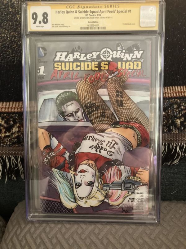 Image for Harley Quinn & Suicide Squad April Fools' Special #1 CGC 9.8