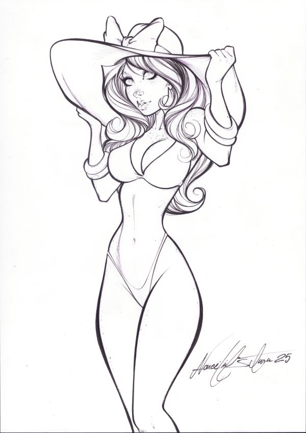 Image for Mary Jane 9x12 Pin Up