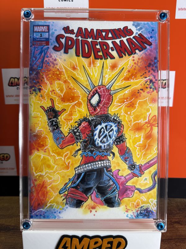 Image for Spider-Punk Sketch Cover by Josh Lyman