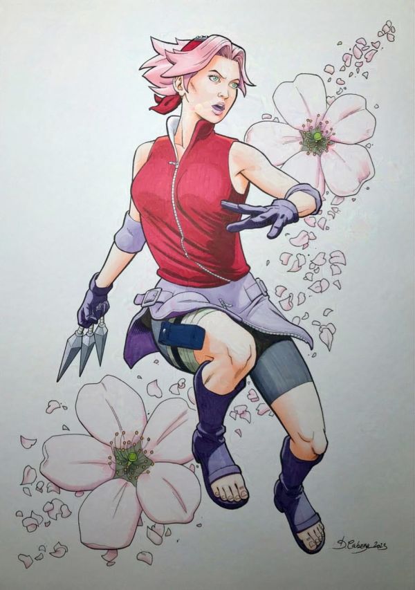 Image for Sakura from Naruto by David Cabeza 