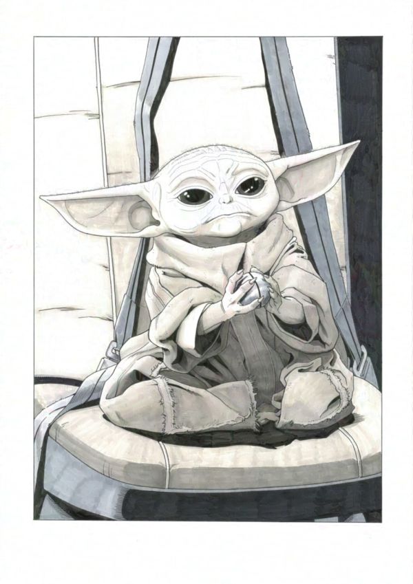 Image for The Mandalorian Grogu by David Cabeza