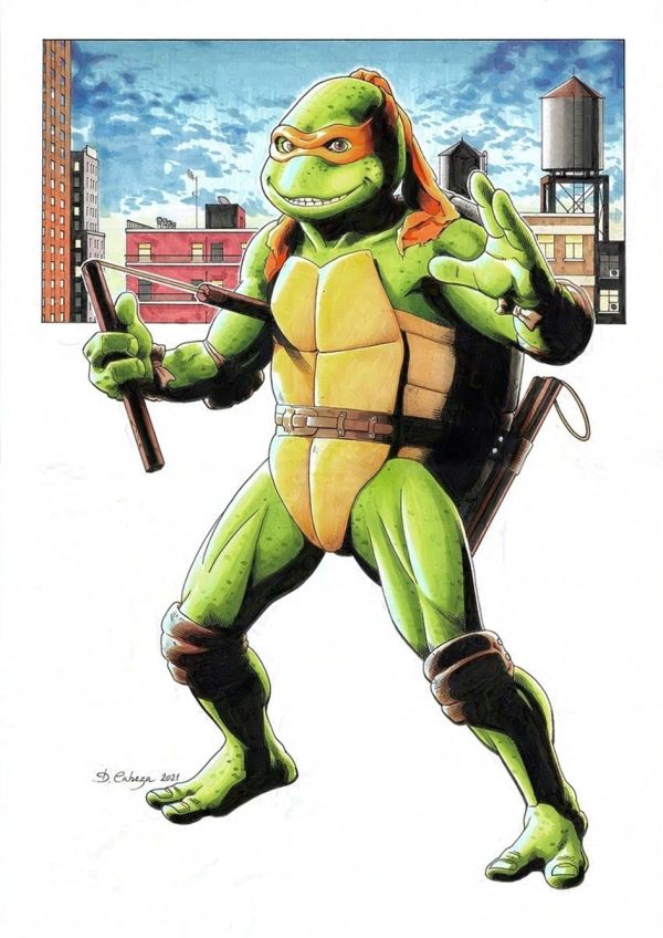 Image for TMNT Michaelangelo by David Cabeza 