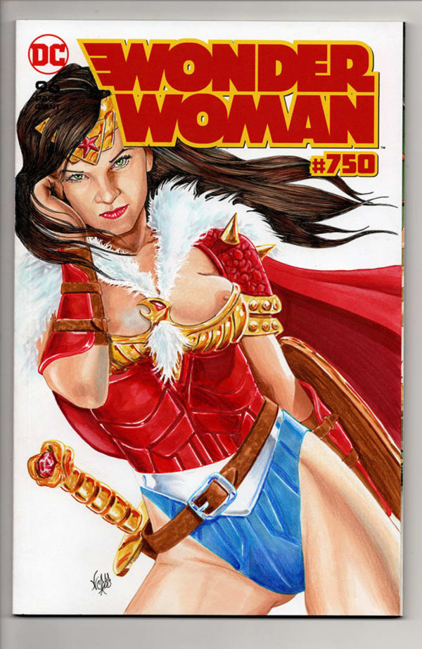 Image for Wonder Woman #750 Hand-Drawn Sketch Cover