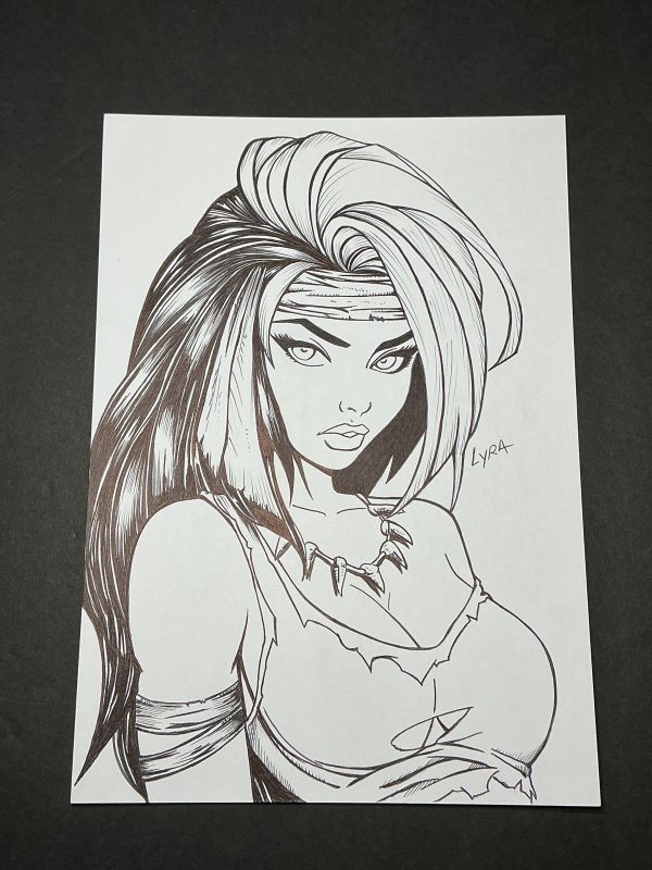 Image for Savage Rogue 9x12 by Lyra