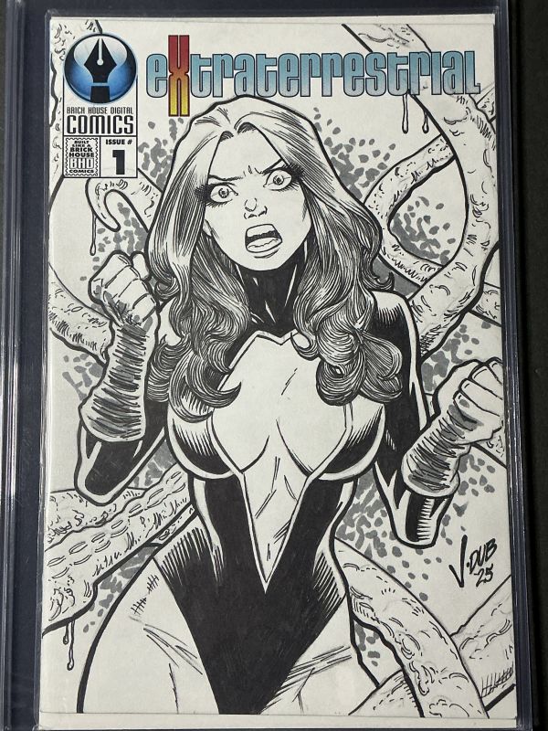 Image for Extraterrestrial Sketch by Jeff Whiting