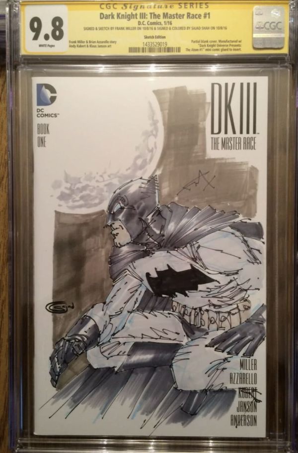 Image for Frank Miller DKIII: The Master Race #1 Sketch Cover