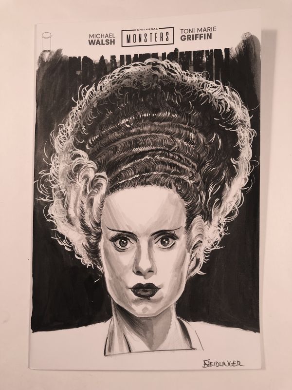 Image for Bride of Frankenstein Sketch Cover