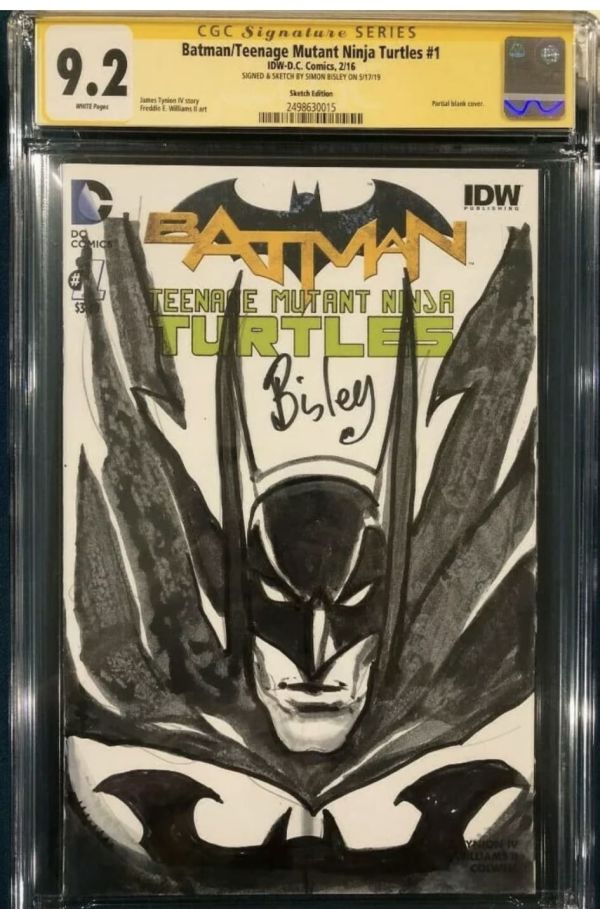 Image for Batman Sketch Cover by Simon Bisley