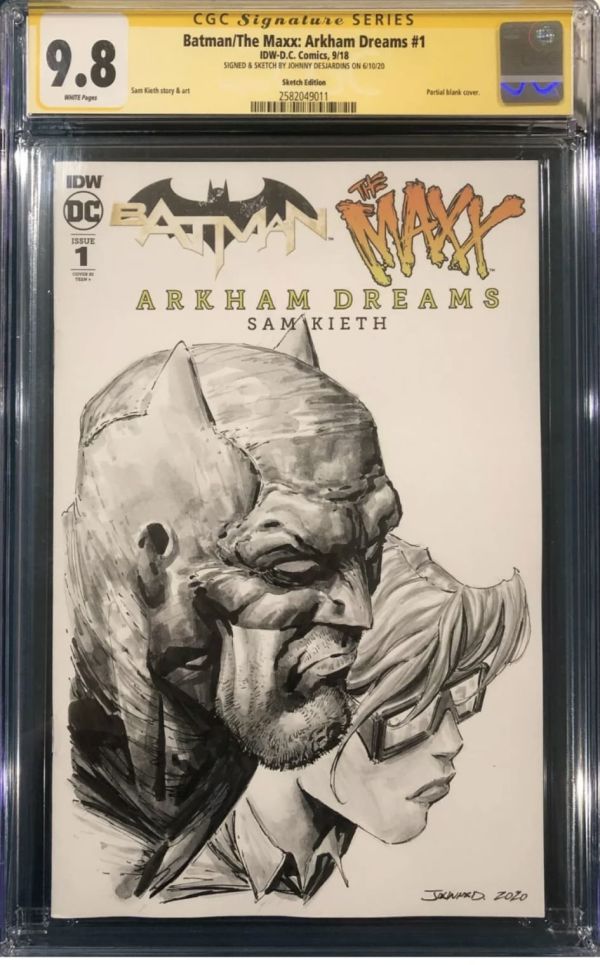 Image for Johnny Desjardins Batman/The Maxx: Arkham Dreams #1 Sketch Cover