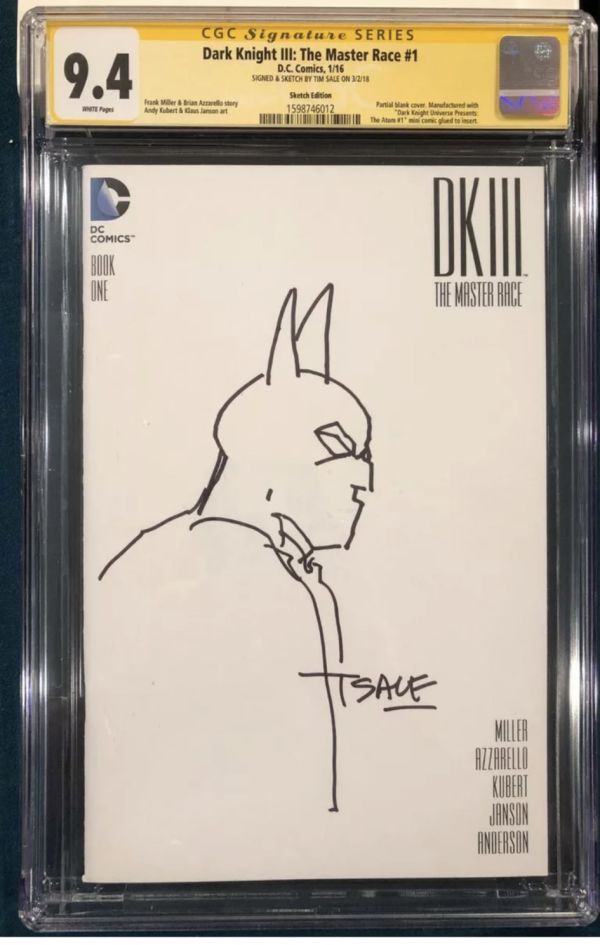 Image for DKIII: The Master Race #1 Tim Sale Sketch Cover