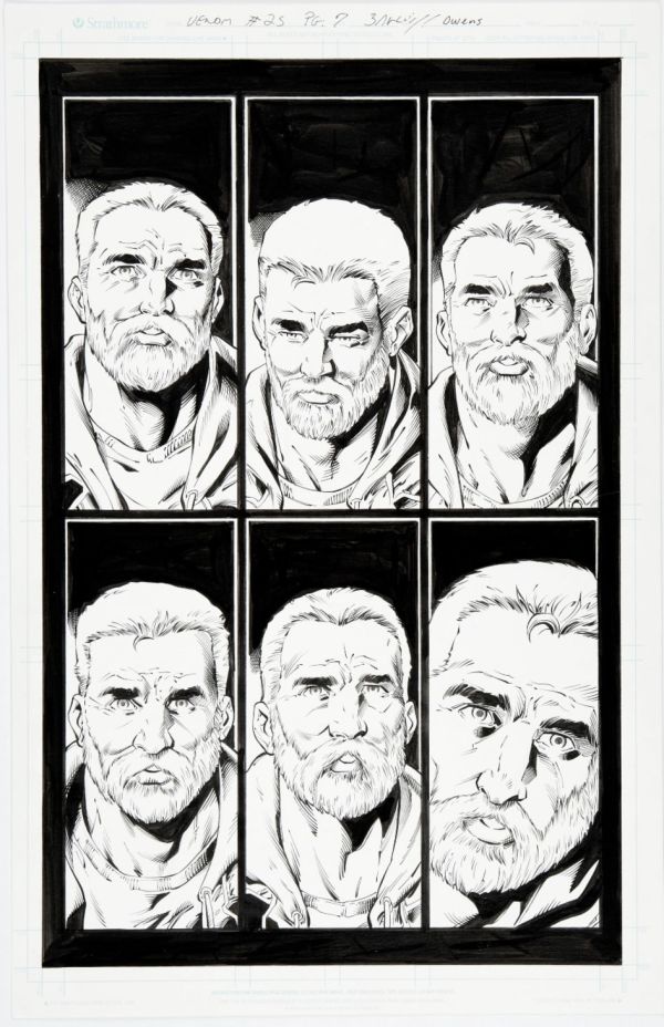 Image for Mark Bagley Venom #25 Page 7 Original Art