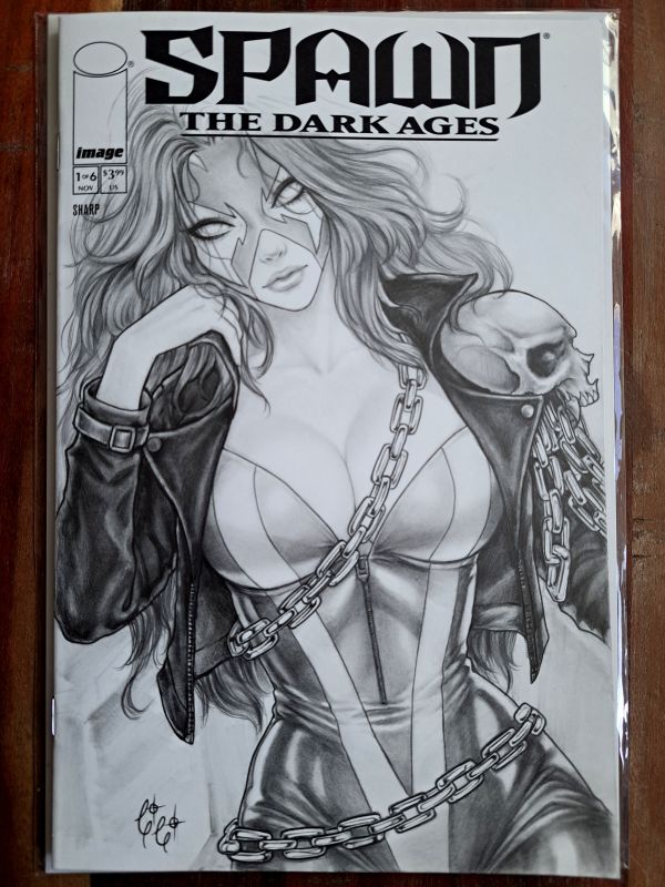 Image for She Spawn Graphite OA by Courtney Costello 