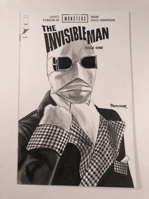 Image for The Invisible Man Sketch Cover