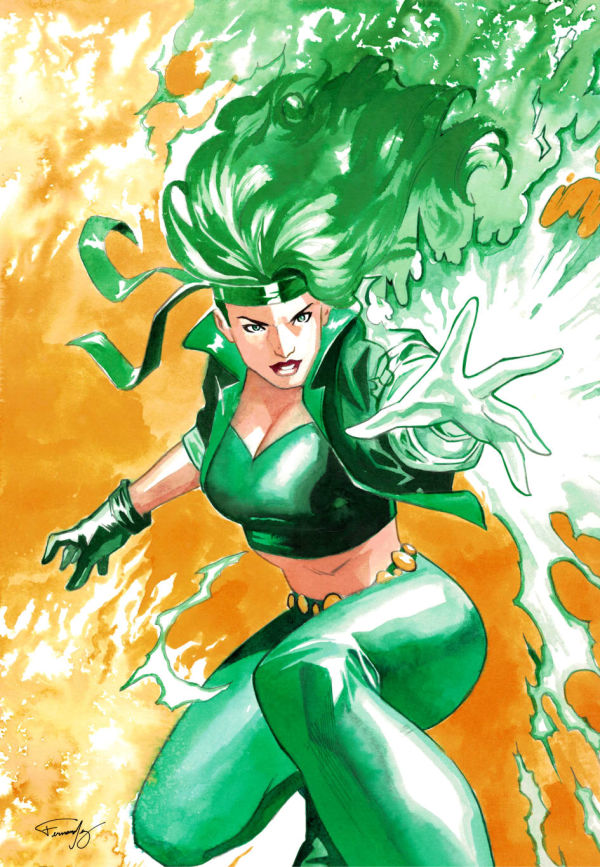 Image for FIRE DC Comics Pin Up Art