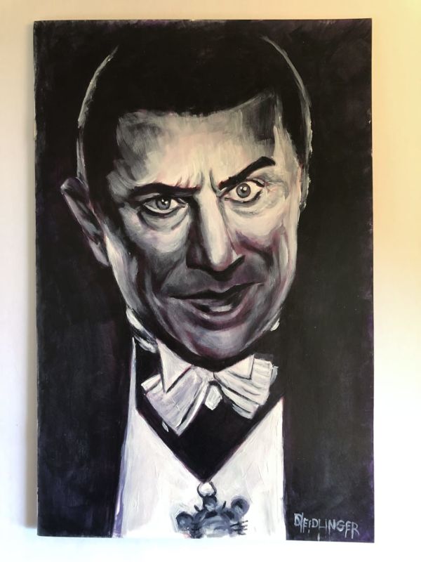 Image for Dracula Portrait sketch cover