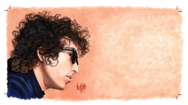 Image for Portrait of Music Icon Bob Dylan