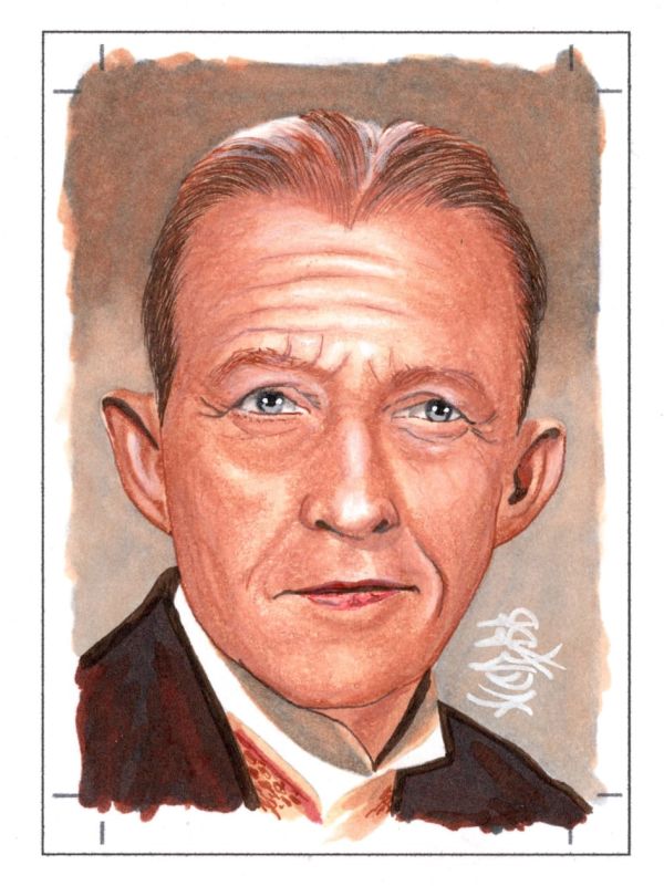 Image for Bing Crosby Portrait Sketch Card