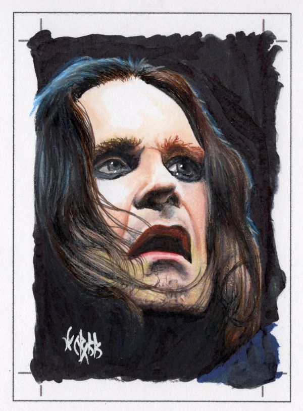 Image for Ozzy Osbourne Portrait Illustration