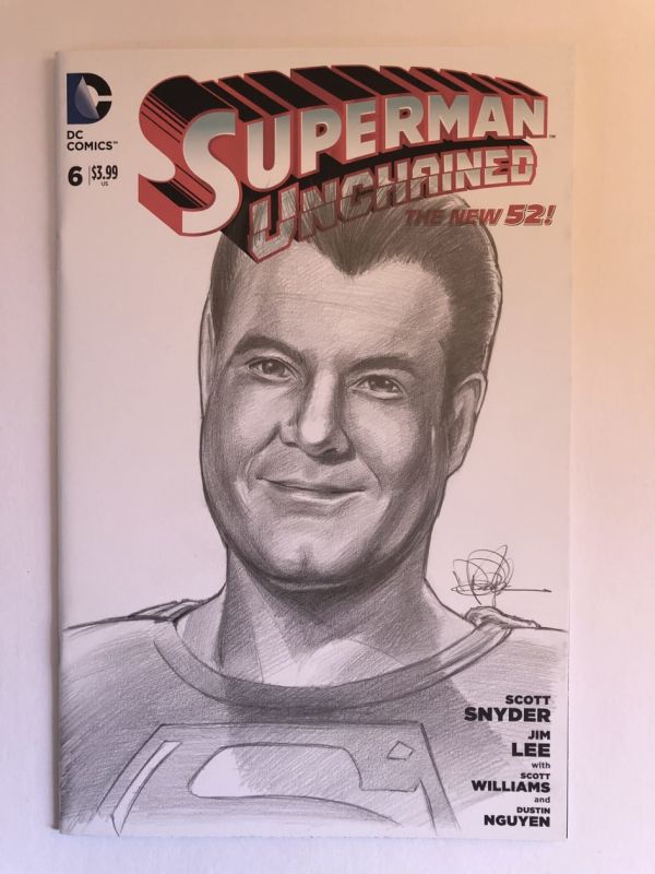 Image for Superman Unchained Sketch Cover