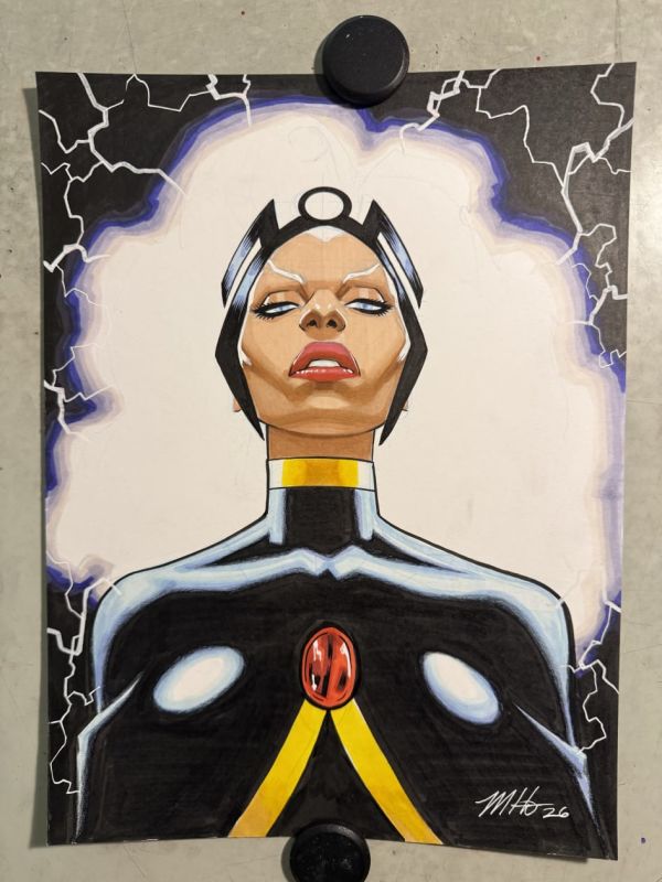 Image for Mike Hawthorne's ART & LOVE Day 4: Storm! 