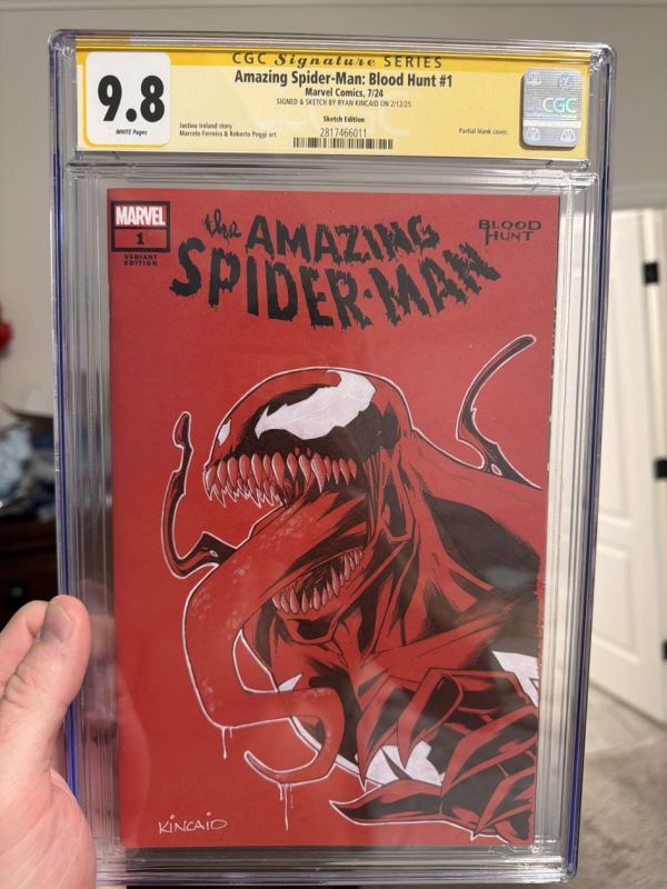 Image for Amazing Spider-Man: Blood Hunt #1 CGC 9.8