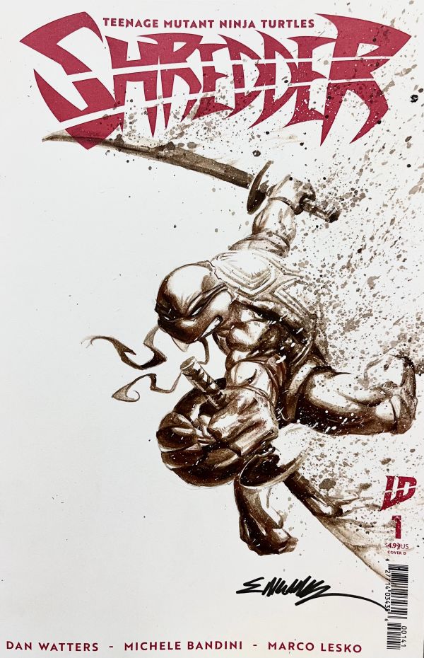 Image for TMNT Leo Acrylics by Manu Silva 