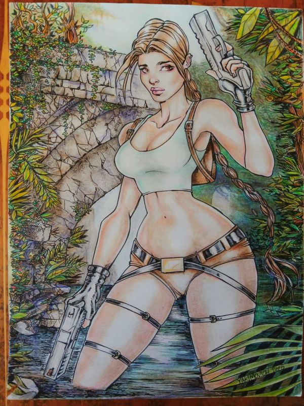 Image for Lara Croft Jungle Illustration