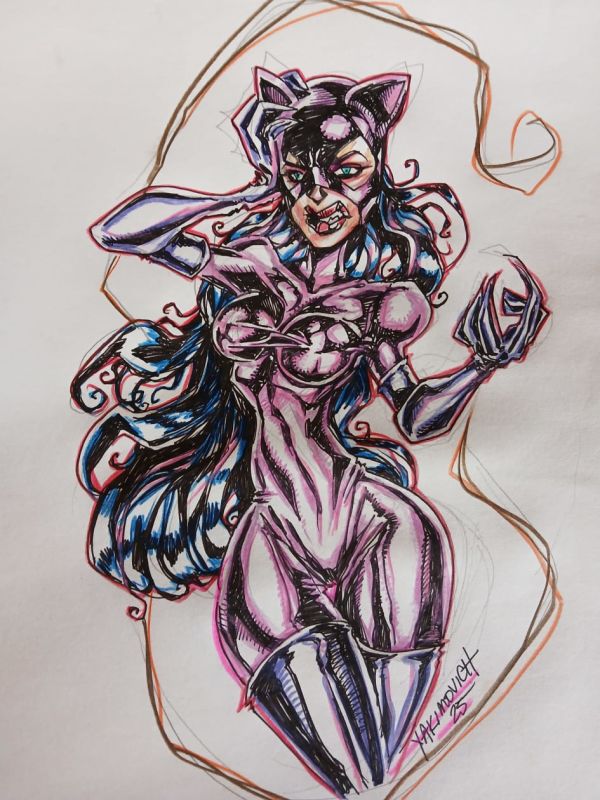 Image for Catwoman Original Sketch