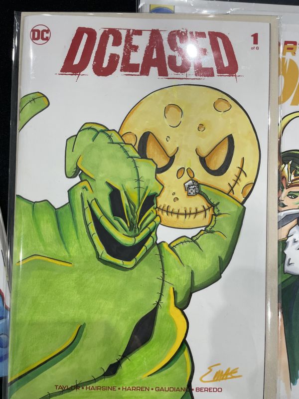 Image for Oogie Boogie on DCeased #1 Sketch Cover