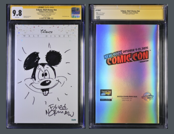 Image for Tribute to Walt Disney Blank Mickey Mouse with Inks by Floyd Norman.