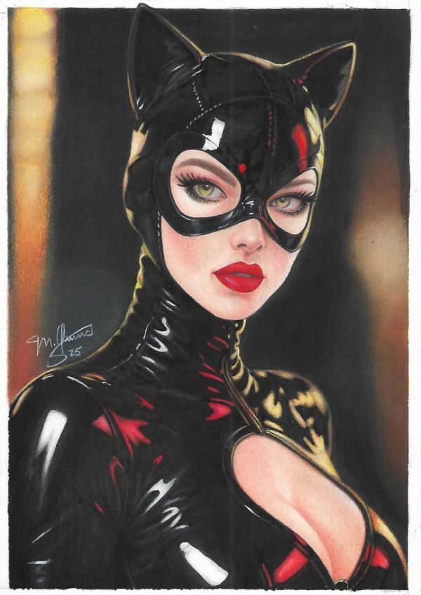 Image for Catwoman Portrait by Marina Oliveira