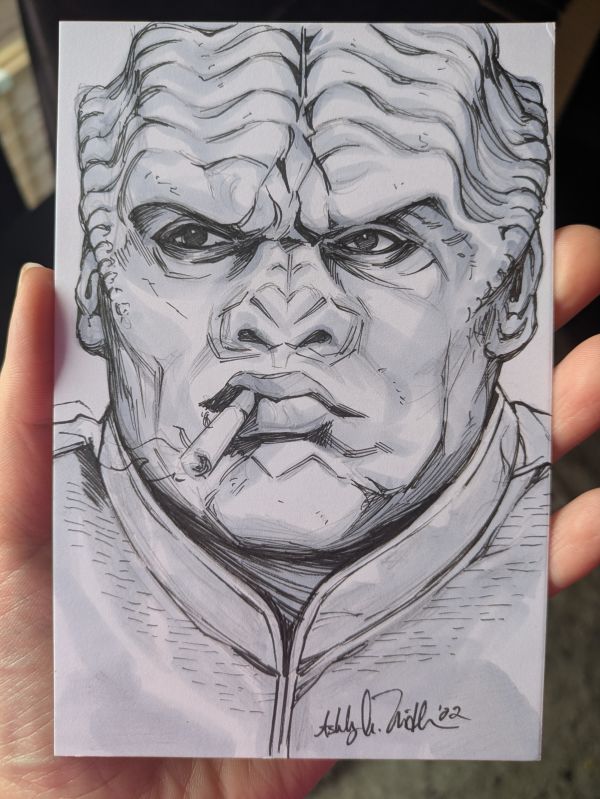 Image for WHY DID I DRAW THIS - The sketch NOBODY asked for: my favorite alien! BORTUS! by Ashley Witter