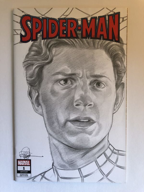Image for Spider-Man Pencil Sketch Cover
